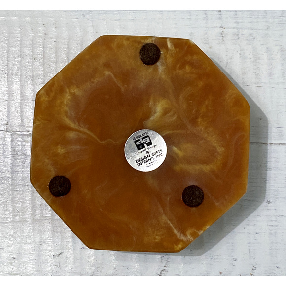 Vintage Design Gifts Soapstone Sea Horse Shells Starfish Trinket Box - Picture 7 of 11